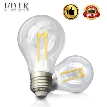 

E27 LED bulb M Type 3W 4W Filament Bulbs Lights AC180-265V For bathroom kitchen balcony passageway Nature warm white Wholesale