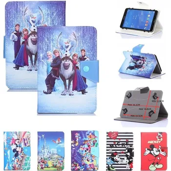 

HISTERS Cartoon Cover for Archos 101b Helium 4G/Oxygen/Copper 3G 10.1 Inch Tablet UNIVERSAL PU Leather Stand Case for Kids