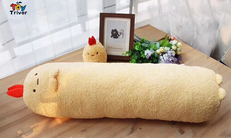 Плюшевая игрушка Tempura 70 см тройник чучела животных Sumikko guurashi подушка длинная