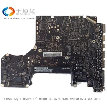 Laptop Motherboard For MacBook Pro A1278 Logic Board 13′ MD101 4G i5 2.8GHZ 820-3115-A Mid 2011
