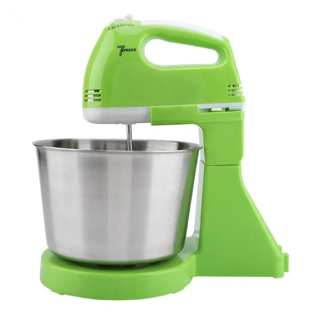 Lychee Hand Mixer Electric 7 Speeds, Portable Kitchen Handheld Blender for  Easy Whipping Dough, Cream, Cakes & Whisking Egg, Green