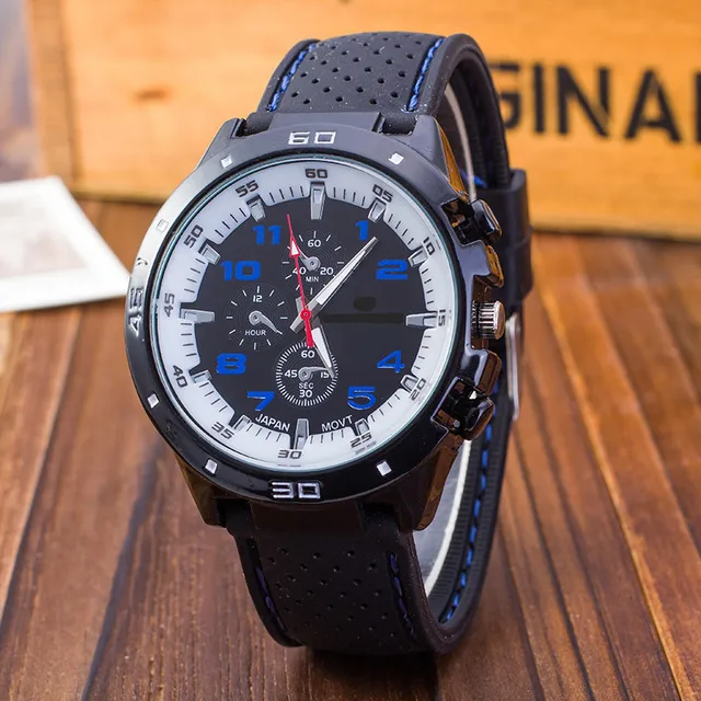 New famous brand Casual Men Watches Silicone sport watch outdoor casual men Mili New famous brand Casual Men Watches Silicone sport watch outdoor casual men Mili