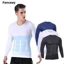 Fitness T shirt Men Compression shirts long sleeve Tight tee shirts Quick Dry Workout Clothes Men’s Base Layer Shirt