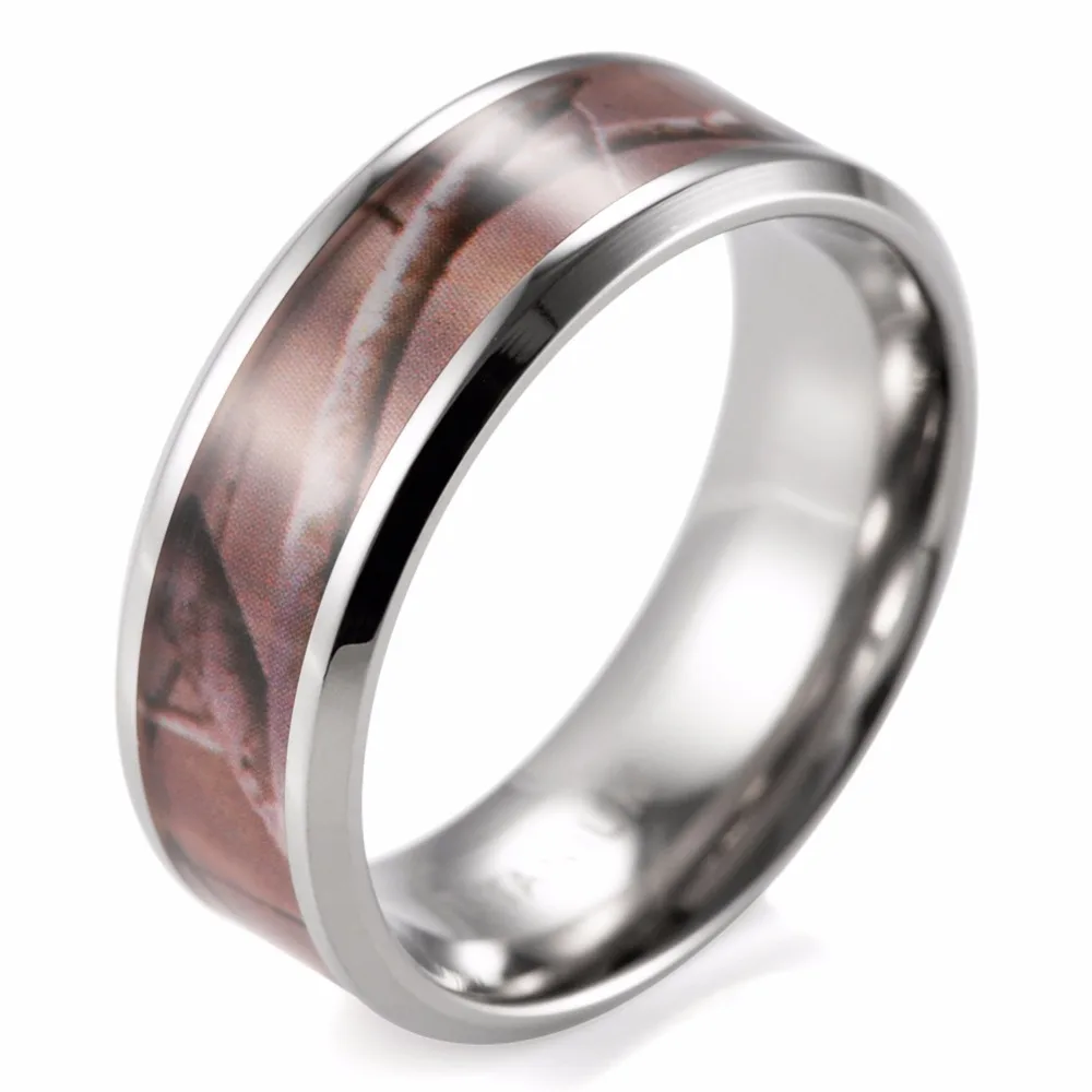 Camouflage Wedding Rings RealTree AP Camo Rings Camo Bands