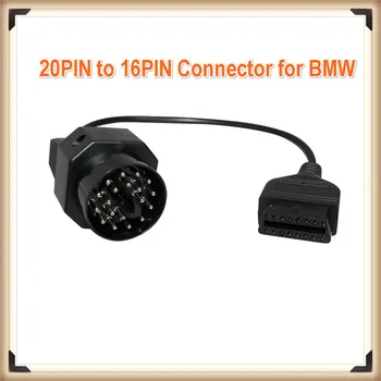 

For BMW 20PIN to OBD2 16PIN Connector