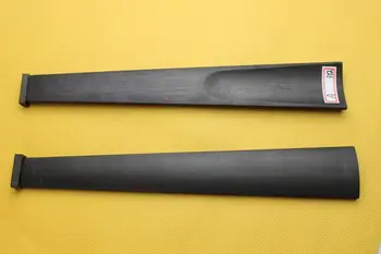 

1pc Excellent 4/4 black Indonesia Ebony violin Fingerboard, with Top Nut