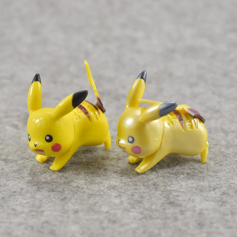 

New Arrival Pokect ball Pikachu PVC Action Toy Figures Pocket Monster Collector's Edition Model Wholesale Birthday Gifts