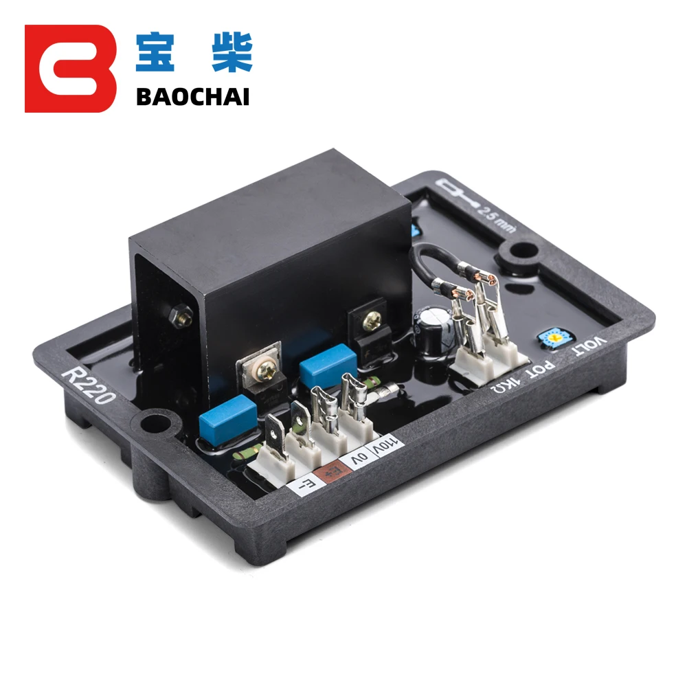 R220 Diesel Generator AVR Price Cheaper High Quality Genset Accessories Parts Automatic Voltage Controller for Alternator |