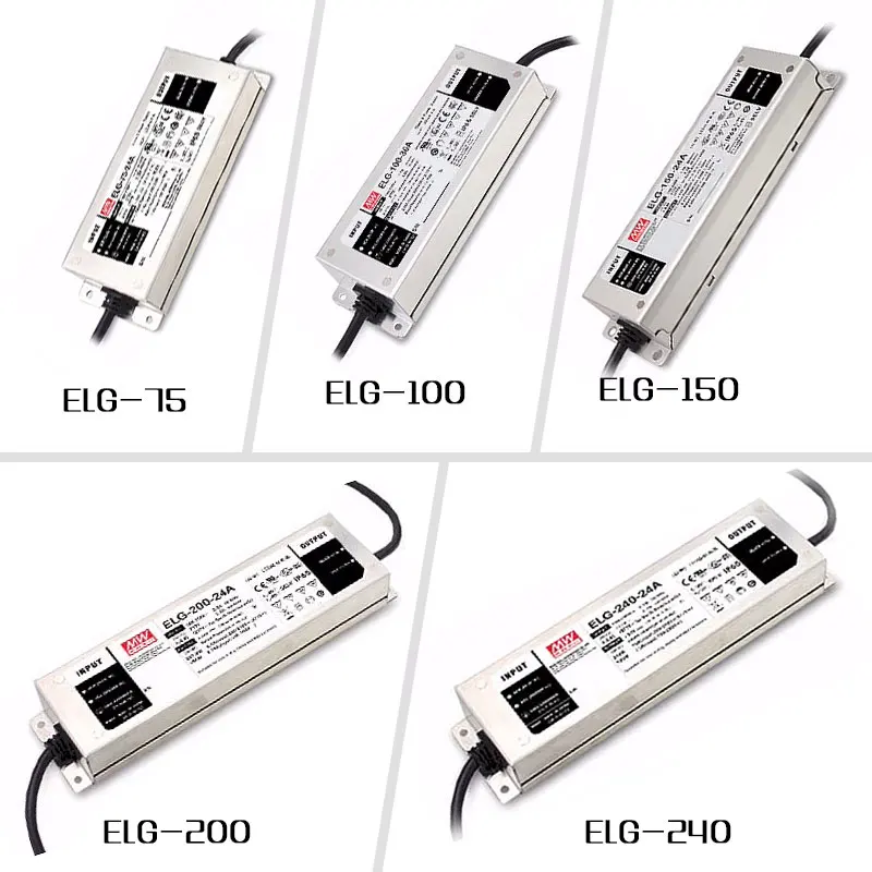 Елг-MeanWell затемнения светодиодный драйвер 75W 100W 150W 200W 250W преобразования AC 85-277V переменного тока в постоянный 26-36V Светодиодный прожектор светильник CREE светодиодный GROW светильник