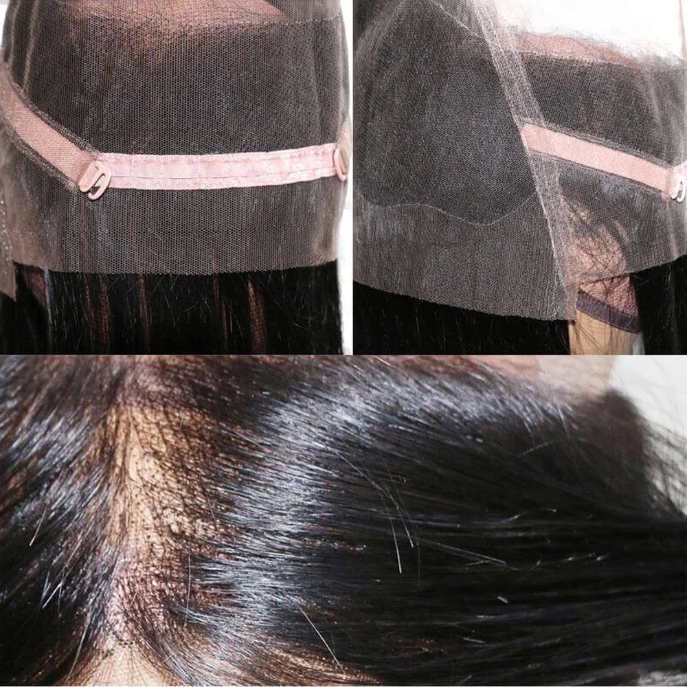 straight full lace front