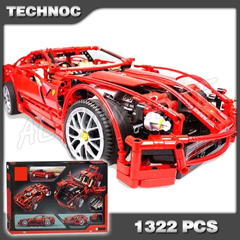 

1322pcs 3333 Technic Formula Racing Car Racers 1:10 scale 599 GTB Model Building Blocks Educational DIY Toy Compatible with Lago