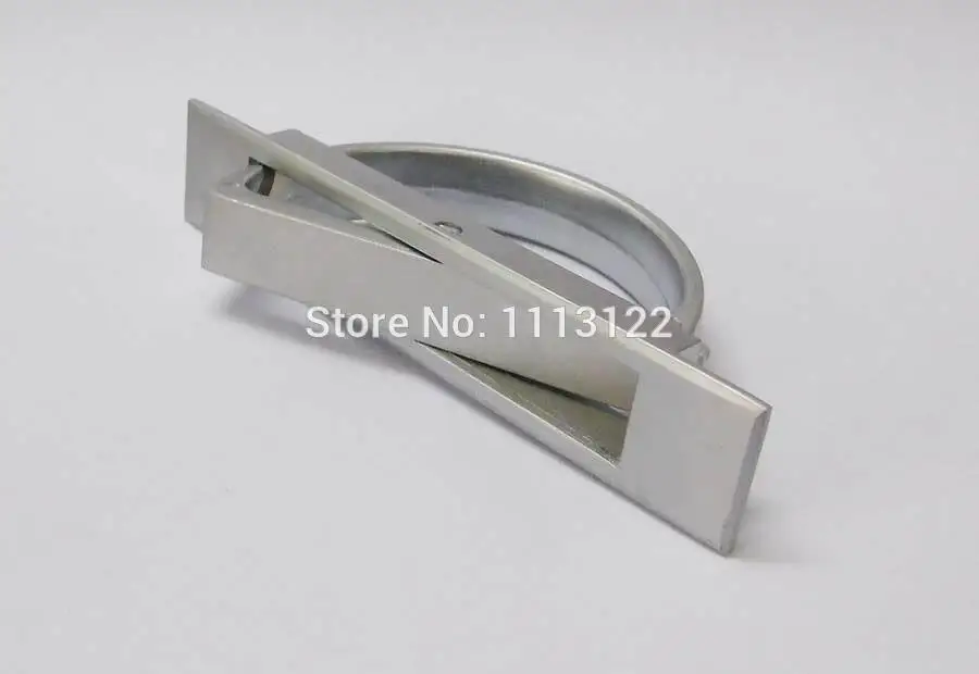 

Cabinet Rotary Handle Hidden Handle Lock Matt Chrome Cabinet Handle PL005 LS513 LS519 handle 5 PCS