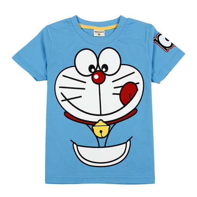 Doraemon children's clothing 2015 summer 1 2 3 4 5 6 child short sleeve