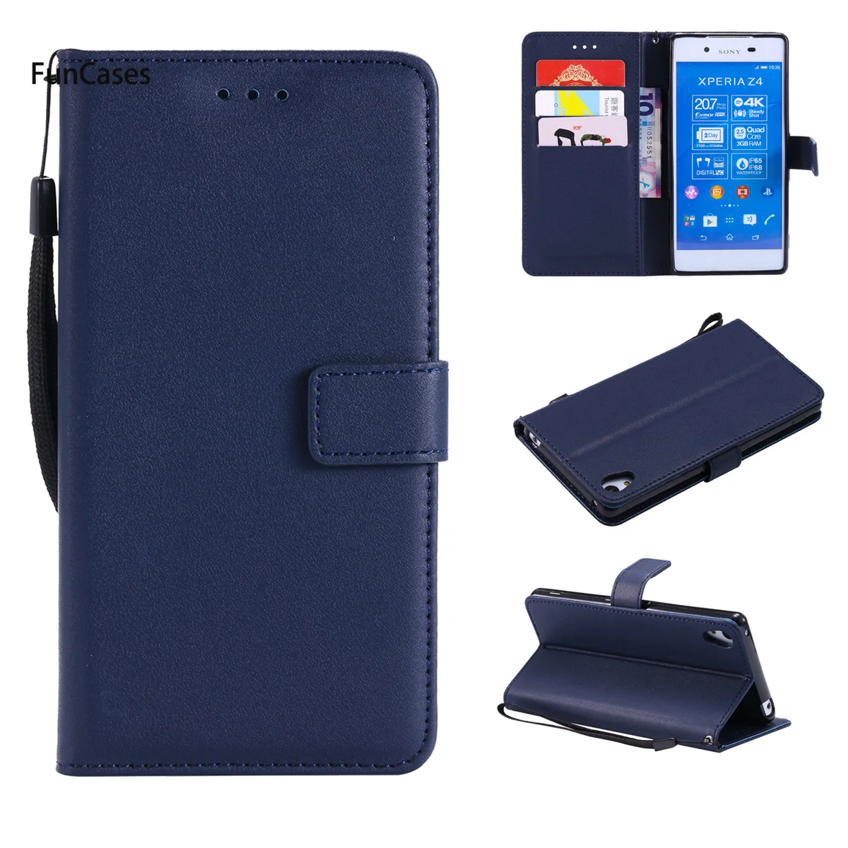 Luxurious Flip Phone Case sFor Funda Sony Z4 Soft Silicone Back Cover Accessory Matte Bumper Case For Sony Xperia Z3 Plus Vente