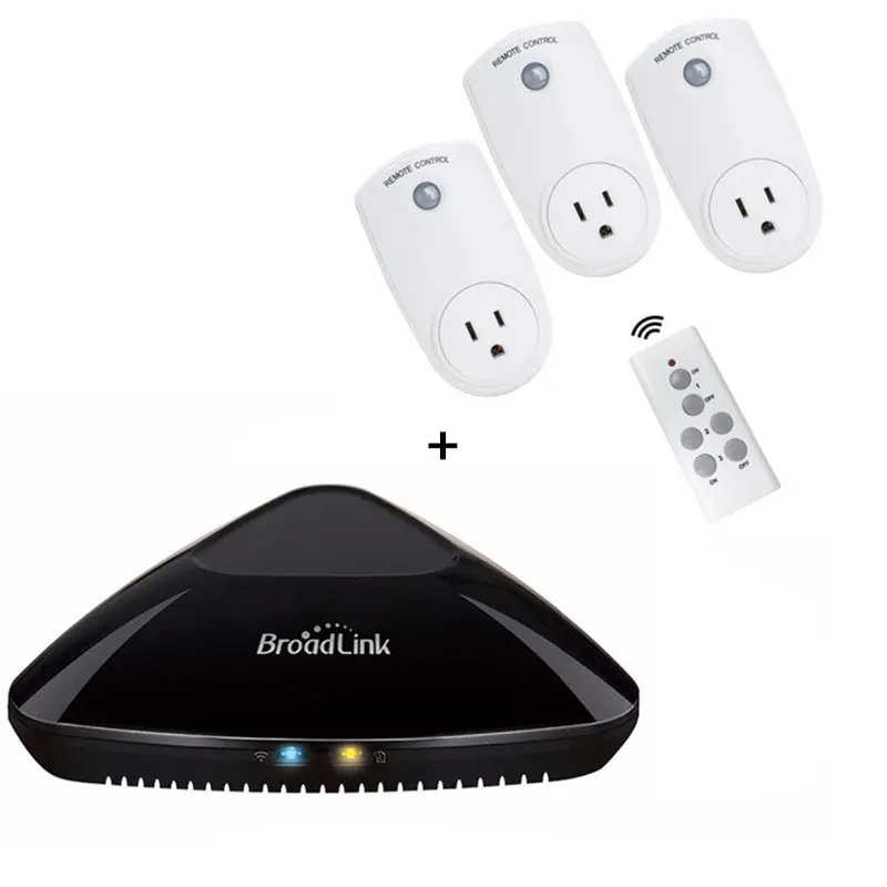 

433mhz Wireless Remote Control Light Switches US Power Outlet Transmitter Receiver For Smart Home Compatible Broadlink rm pro+