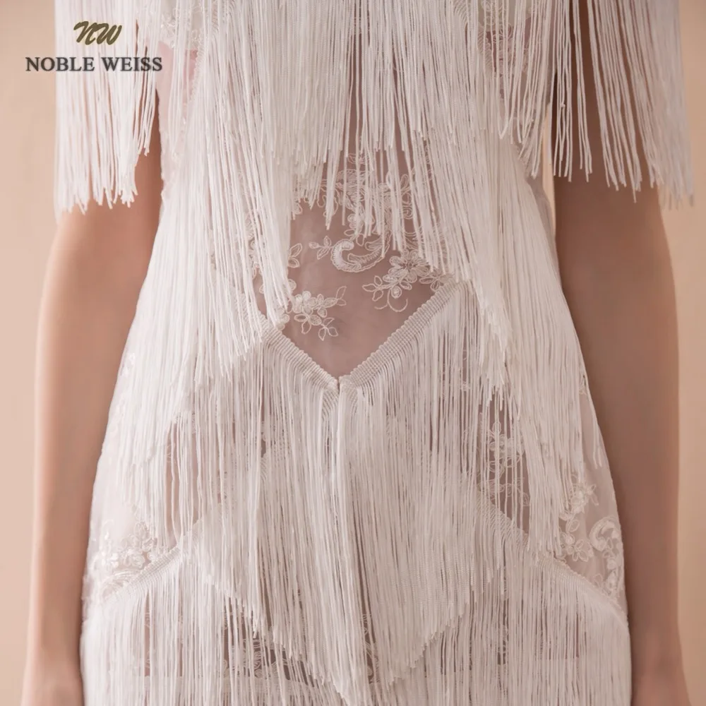 NOBLE WEISS сексуальное кружевное платье для выпускного вечера Прозрачное мини-школьное платье на выпускной фасона Русалка Платья для особых случаев