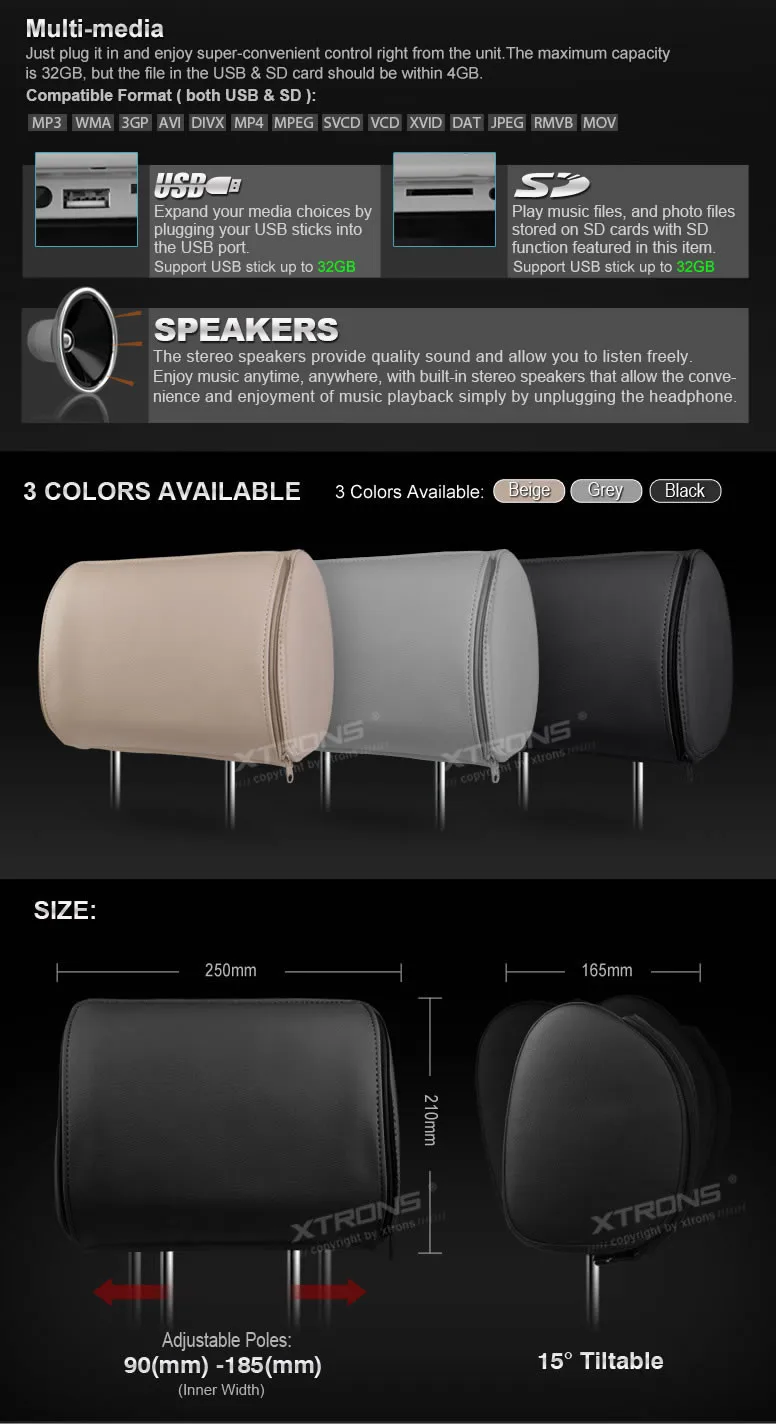 Sale 2x9" Black Color Touch Screen Car Headrest DVD Headrest Car Monitor with 2 IR Headphones & 8 Bits & 32 Bits Games 6 Sale 2x9" Black Color Touch Screen Car Headrest DVD Headrest Car Monitor with 2 IR Headphones & 8 Bits & 32 Bits Games 6