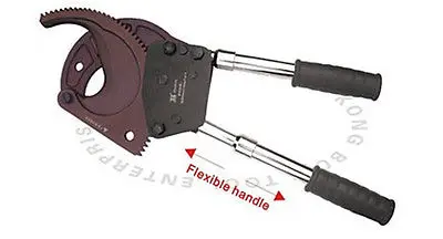 

Length 480-650mm Ratcheting Cable Cutter with Black Rubber Coated Handle