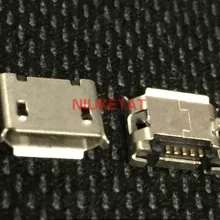 100 шт. микро USB мини-разъем 5pin DIP 2leg Короткая игла 5P DIP2 порт для передачи данных порт для зарядки мини-usb разъем для мобильного разъема