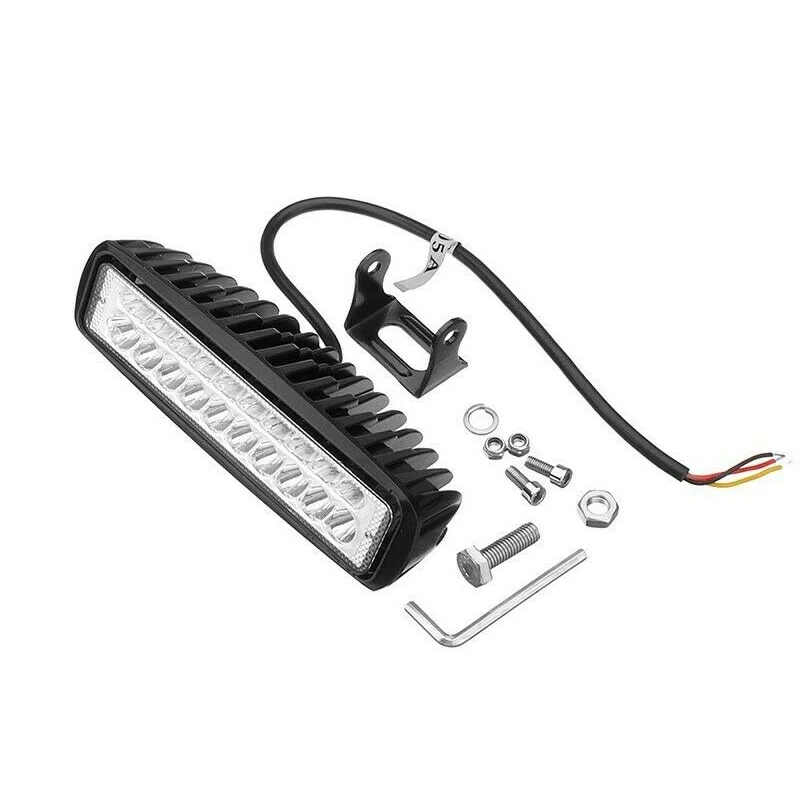 

48W 20LED Car Work Light Bar Flood Beam Bulb SUV Off Road Driving Fog Lamps New