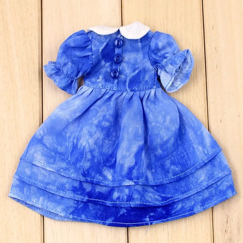 

[wamami] For 12" Blyth Doll Doll Fashion Blue Simple Dress/Clothing