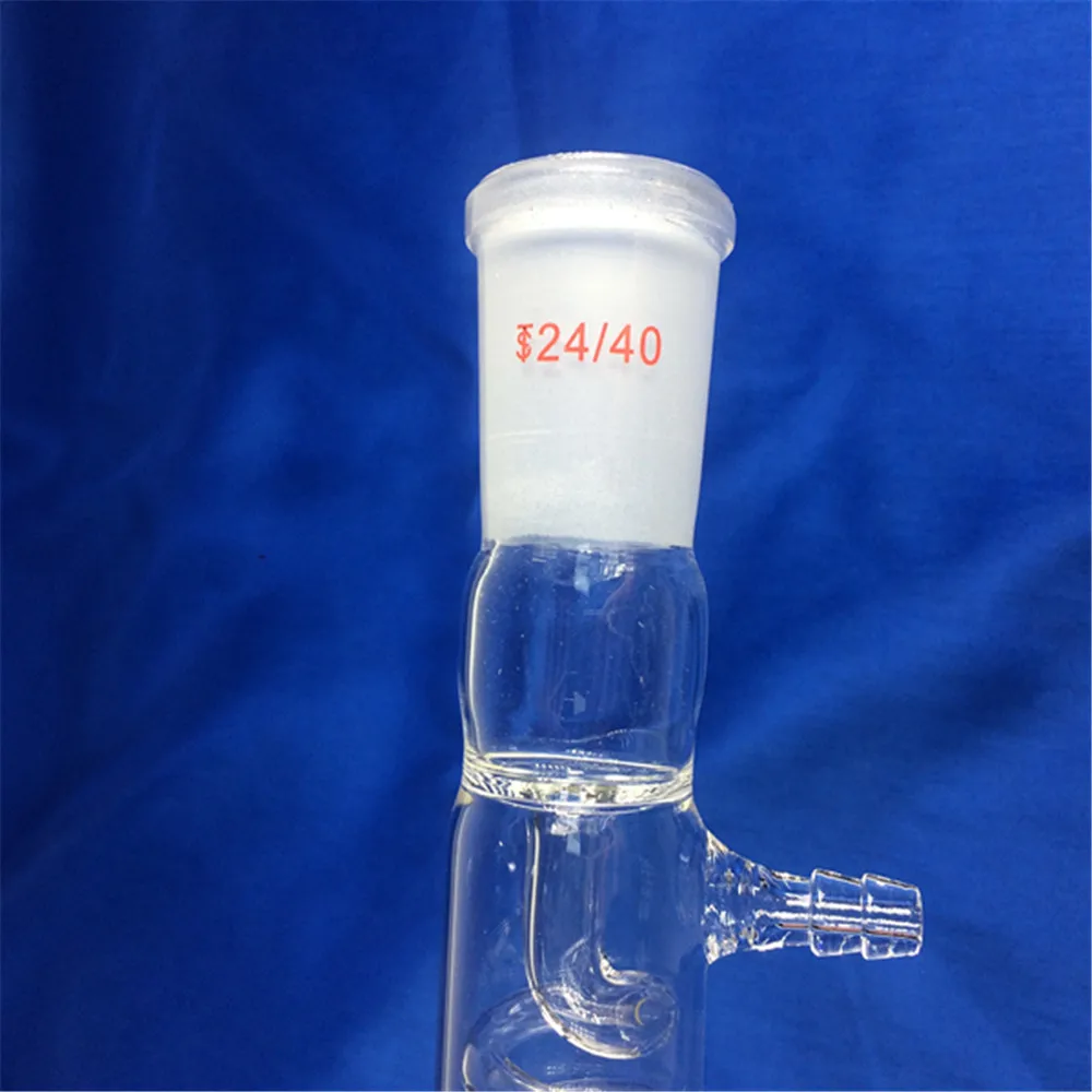 200mm 24/40 Graham condenser, Condenser with Coiled Innner Tube ,Used for Distillation Unit allhin