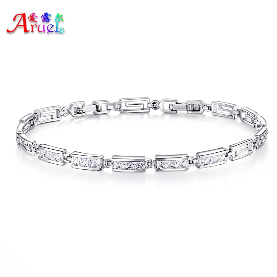 Femmes Elegant Gold Stone Crystal Lady/'s Bangle chaîne bracelet bracelet NOUVEAU