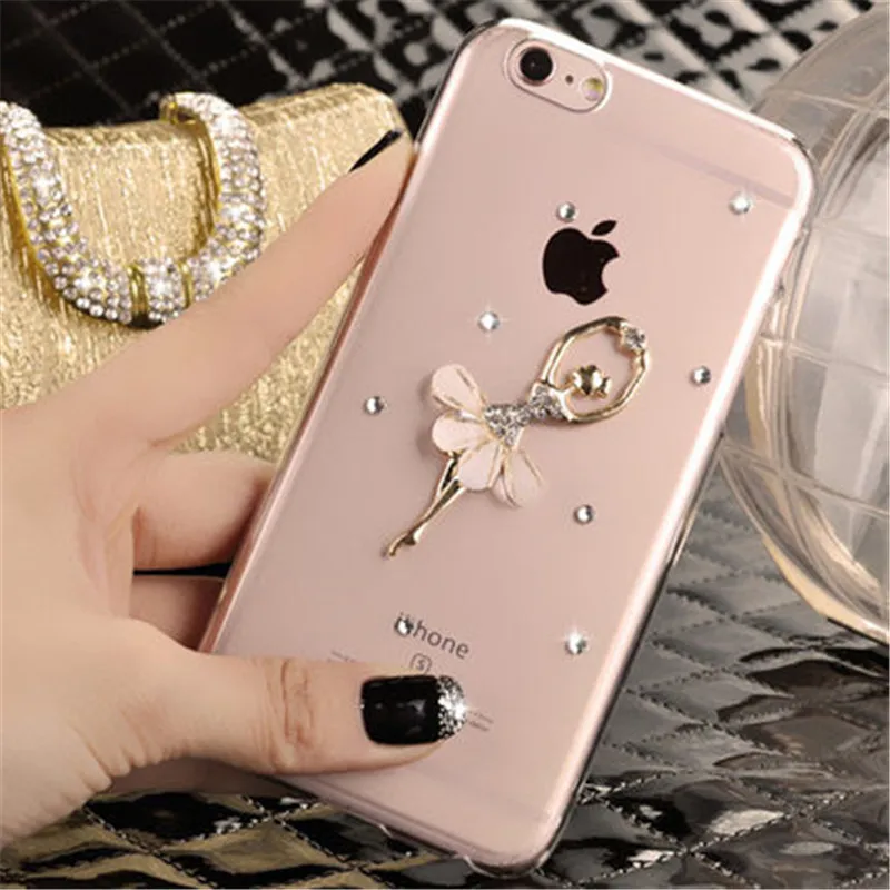 Byuoo-for-Iphone-5-5s-Se-5c-Fashion-3D-Bling-Crystal-Rhinestone-Case-for-Iphone-7 (1)