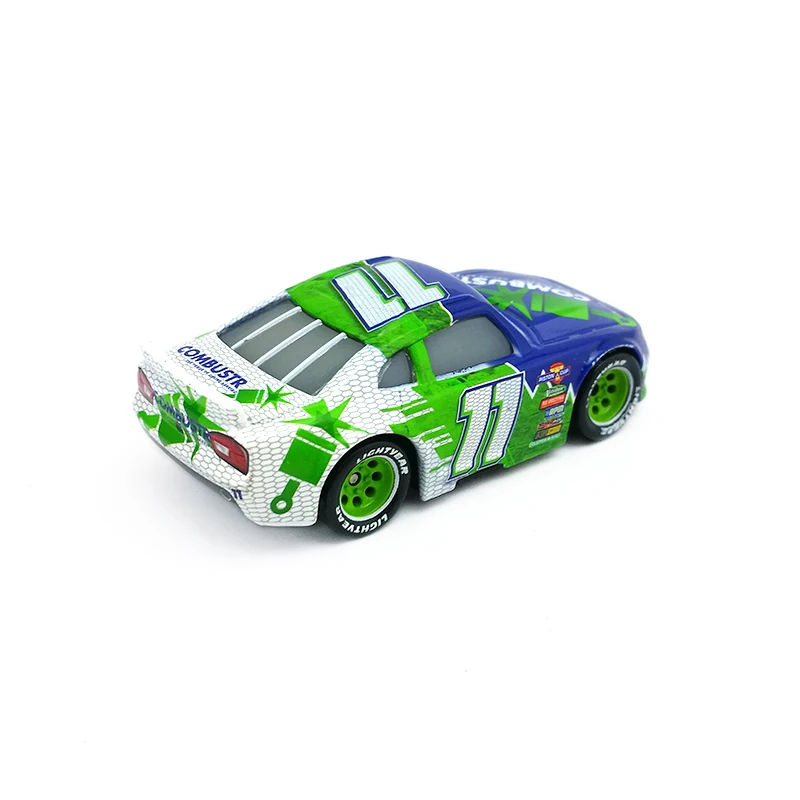 Disney Pixar Cars 3 № 11 чип Gearings 1:55 литья под давлением Металл Игрушечная машина из сплава