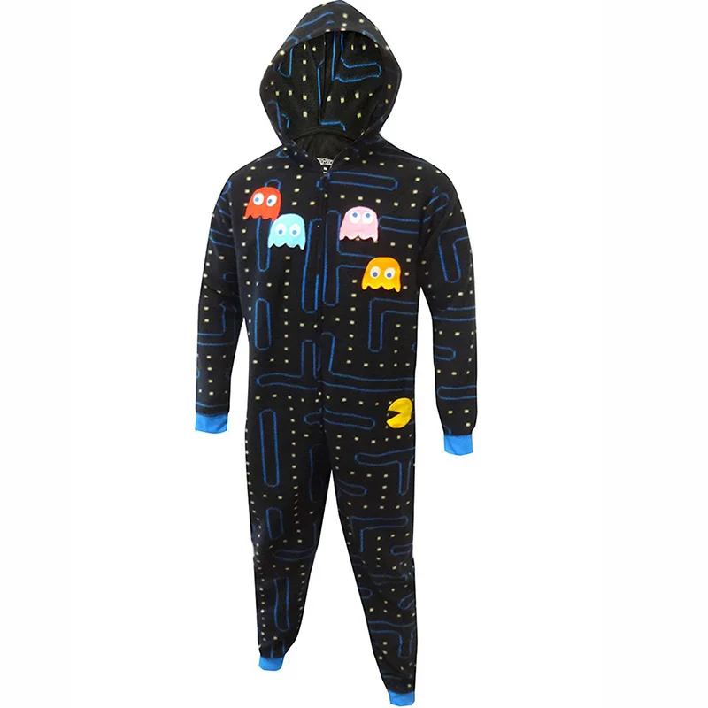 2019 Популярные осенние и зимние мужские пижамы Pac Man баскетбольная форма Мужские