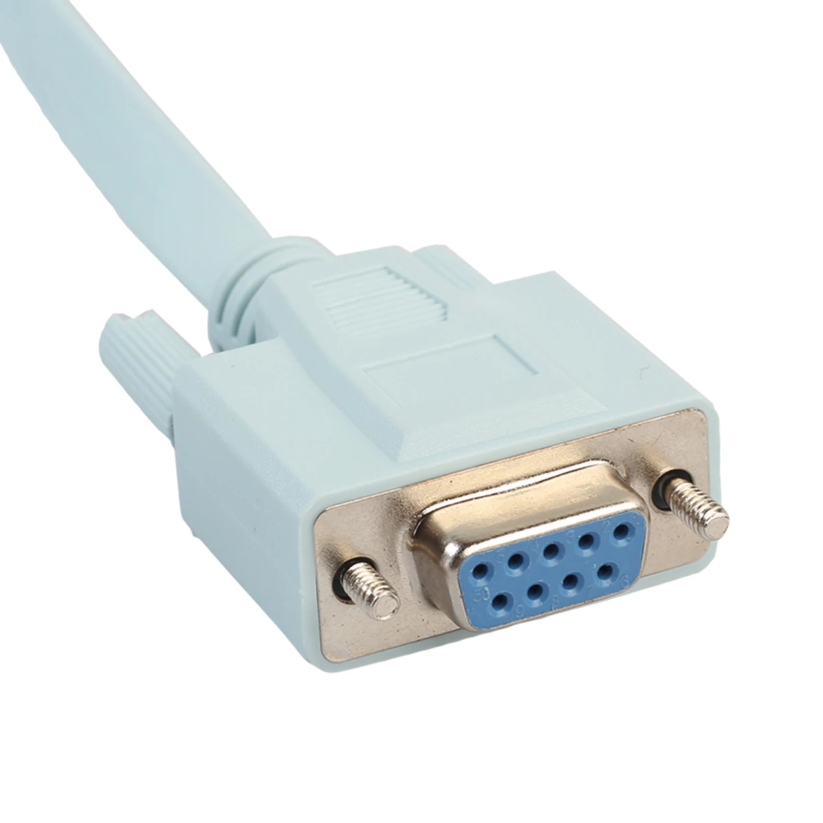 SOONHUA Console Cable 5ft DB9 To RJ45 Console Rollover Cable RJ45 To RS232 Adapter Cables For Cisco
