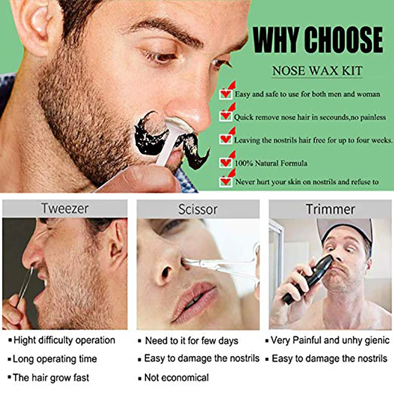pain free nose hair removal