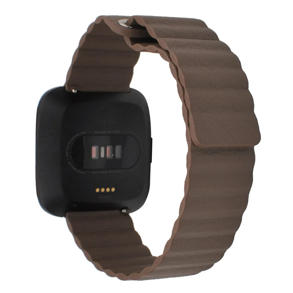 Роскошный кожаный ремешок для наручных часов с пряжкой Для Fitbit versa Lite, устойчив к коррозии, Легко чистит благородство