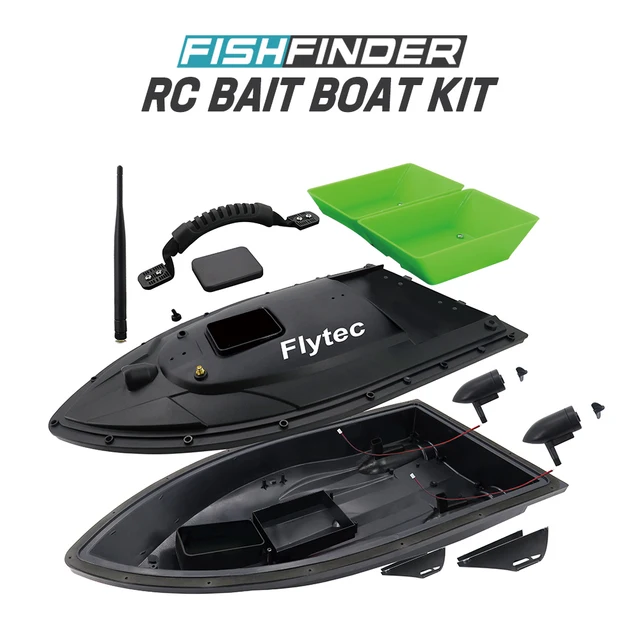 Flytec 2011-5 RC Boat  Fish Finder 1.5kg Loading 500m Remote Control Fishing Bait Boat RC Boat KIT Version Toys For Fisherfolks 3