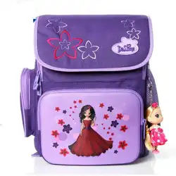 Delune школьная сумка Детская школьная Рюкзаки характер молния рюкзак для детей