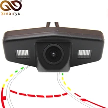 Retromarcia Traiettoria Tracce di Backup Auto Videocamera vista posteriore Impermeabile di Parcheggio in Retromarcia Della Macchina Fotografica Per Honda Accord/Pilota/Civic/Odyssey