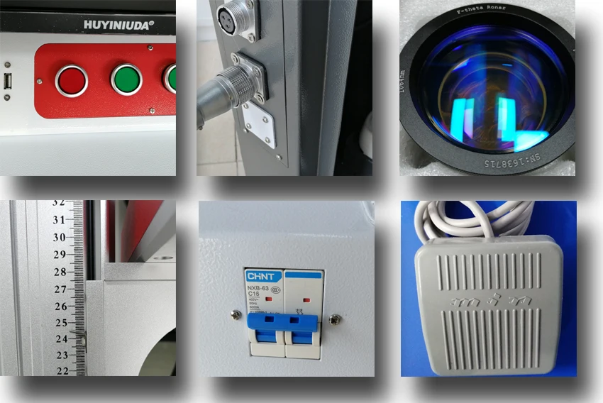 Five_laser_fiber_laser_marking_machine_details
