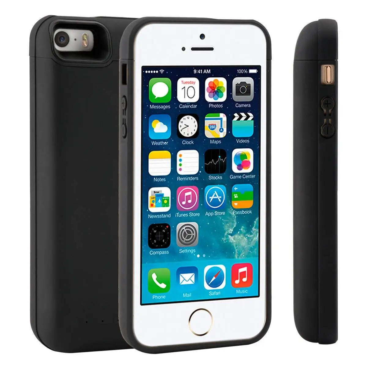 For iPhone SE 5SE 5 5S Case Battery Charger Case 4000mAh Power Bank