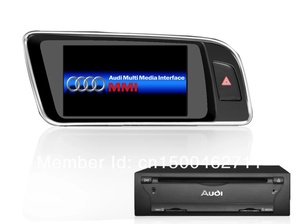Car DVD Player Multimedia for Audi Q5(2008 2012) with GPS Navigation