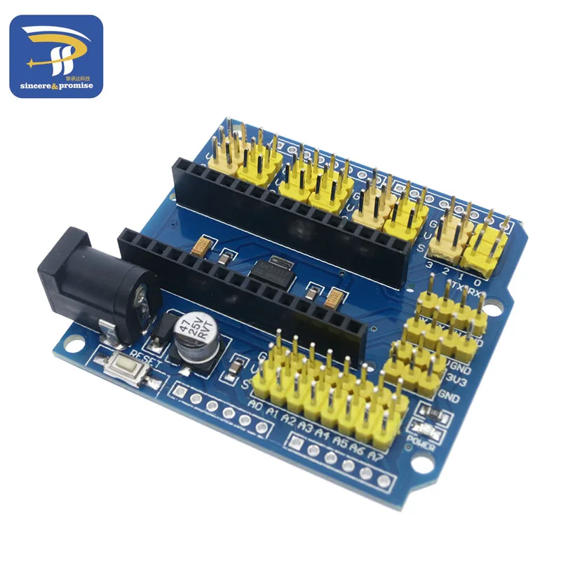 ATMEGA328P нано IO щит и UNO многоцелевой Плата расширения для Arduino NANO 3,0 CH340 CH340G