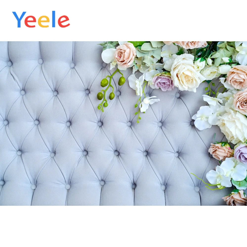 

Yeele Flowers Headboard Background Posters Scene Baby Photography Portrait Pet Doll Props Photographic Backdrop For Photo Studio