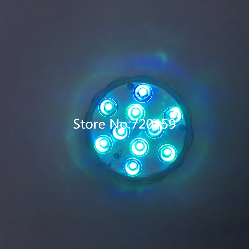 Водонепроницаемый светодиодный подводный погружной светильник RGB светильник для бассейна с управляемым 24Key беспроводным пультом дистанционного управления для аквариума
