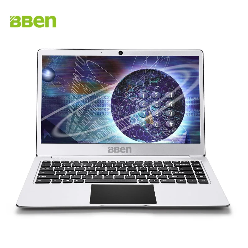 Bben металла Алюминий ноутбук 14 дюймовый с Windows 10 компьютер 1920x1080FHD Intel Apollo N3450 Ultrabook 4G