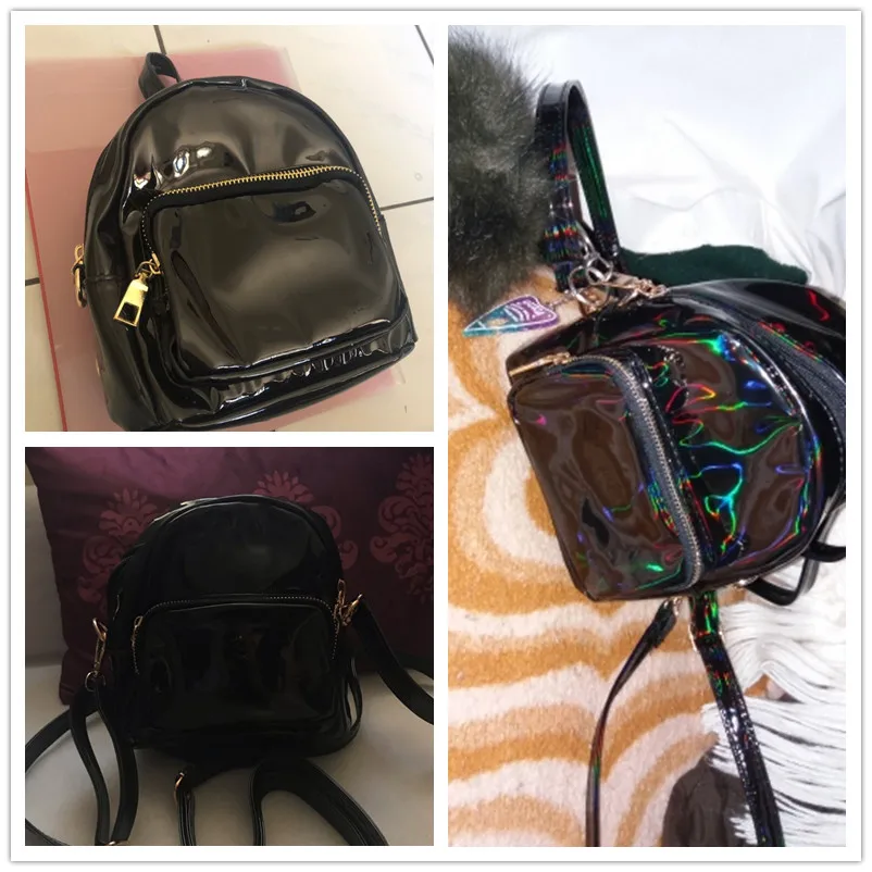 Miyahouse горячая Распродажа Модный маленький рюкзак с лазерным дизайном для девочек-подростков, мини-рюкзак, женская сумка через плечо