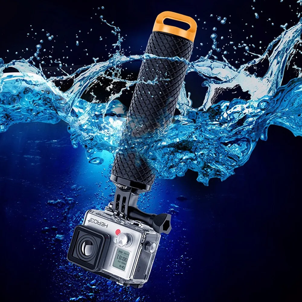 Action camera Floating Hand Grip Float Bobber Stick For Gopro hero 5 4 3 SJCAM SJ4000