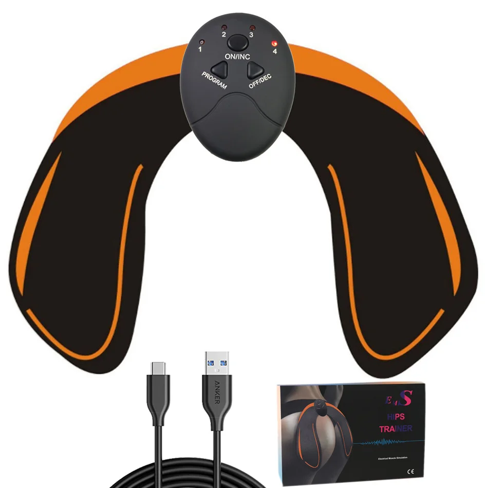  USB charge EMS Hips Trainer Muscle Hip Stimulator Butt Helps To Lift Shape and Firm Buttock Breech