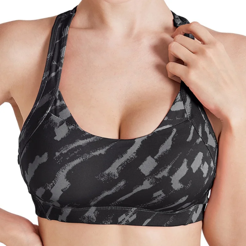 

Women Brassiere Bra Criss Cross Crop Top Woman Bra Push Up Active Wear Tops