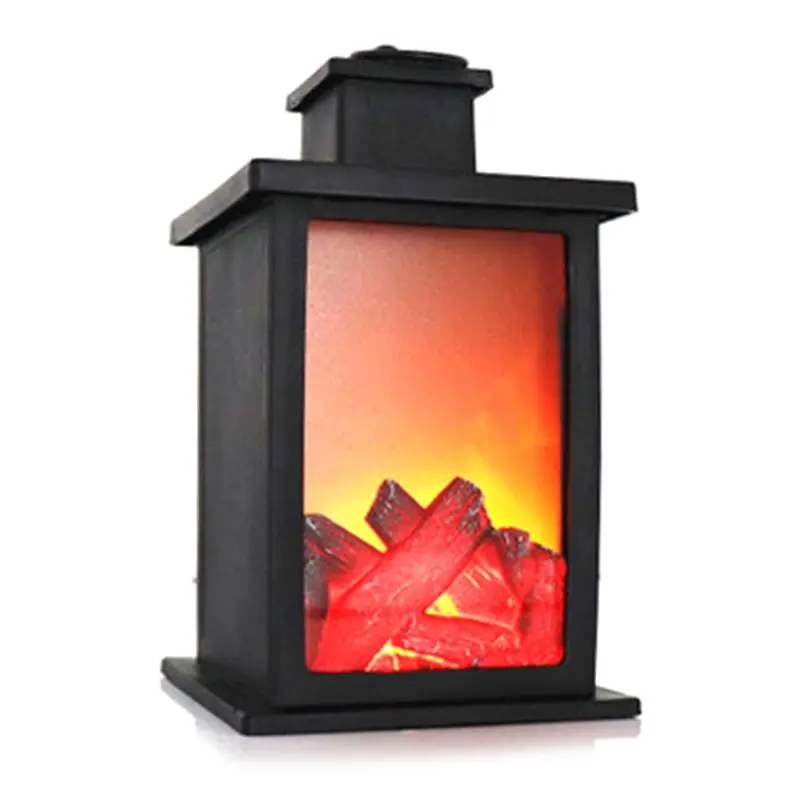 

Flame Effect LED Light Decorative Table Lamp Portable Nightlight Battery Operated