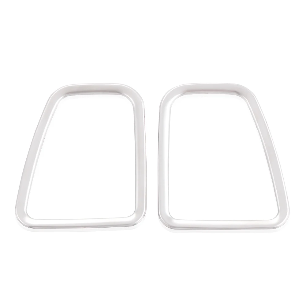 2 шт. Украшение на вентиляционное отверстие из нержавеющей стали блестящая