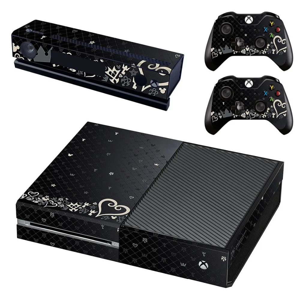 

Kingdom Hearts 3 Skin Sticker Decal For Microsoft Xbox One Console and 2 Controllers For Xbox One Skin Sticker Vinyl